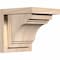 Ekena Millwork Pescadero Smooth Corbel w/Backplate, Douglas Fir, 7 1/2"W x 8"D x 8"H COR08X08X08PEC01SDF - alternate 1